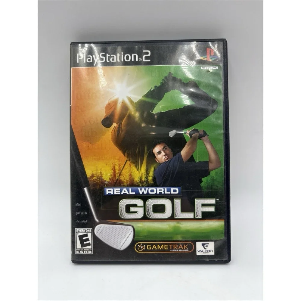 Real World Golf - Sony Playstation 2 PS2 Tested Authentic 1Y Guarantee